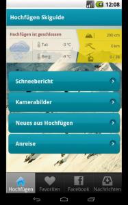Hochfügen App