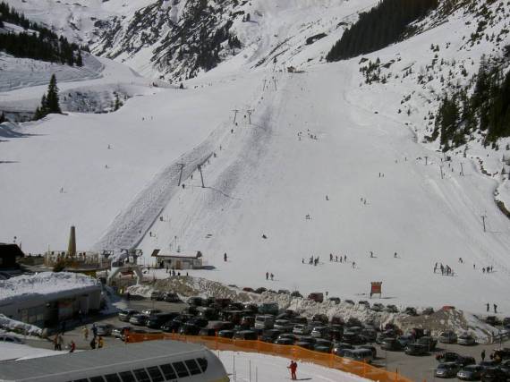 Anfängergelände an den Lamarkliften in Hochfügen