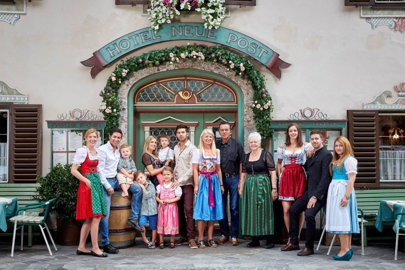 Im Hotel "Neue Post" in Mayrhofen ganz zentral: Die Familie als Basis! 